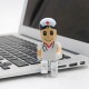 USB 2.0 Flash Drive Thumb Stick Robot Doctor